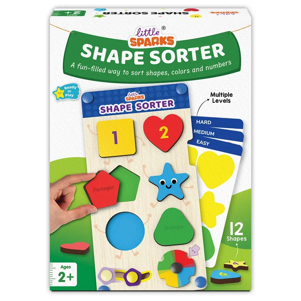 Shape Sorter | 2-6 years | DIY Activity Kit