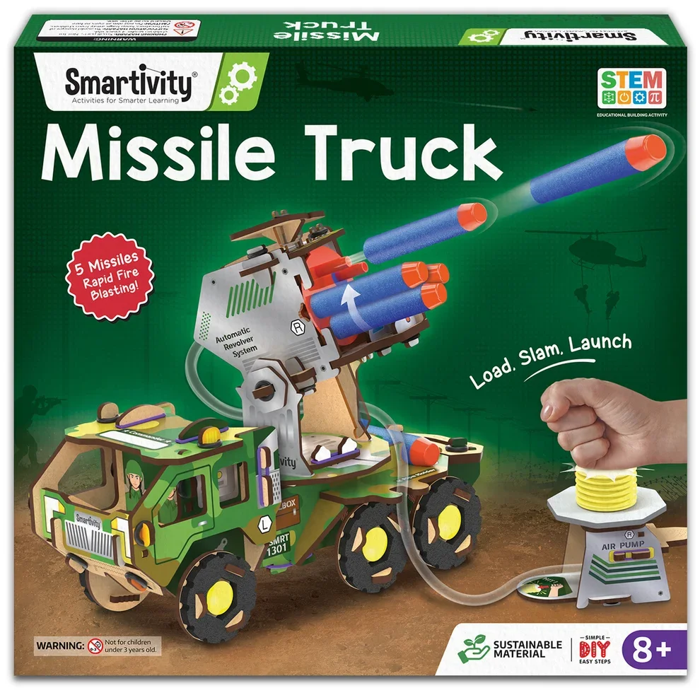 STEM Missile Truck | 8 - 14 years | DIY STEM Construction Toy