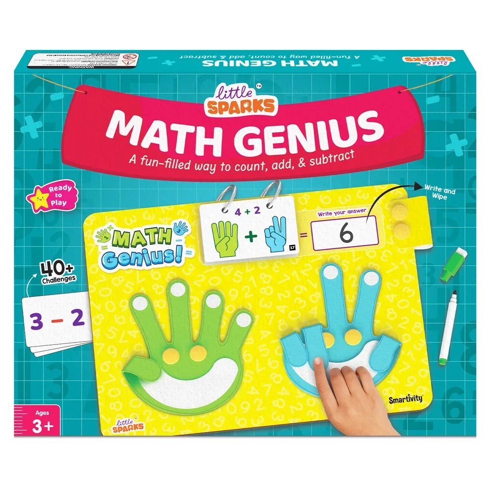 Math Learning Game | Ages 3-6 years | Count, Add, Subtract