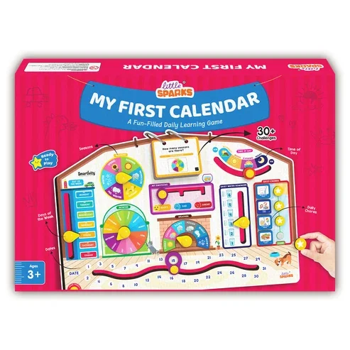 My First Calendar | Ages 3-8 years | 30+ Challenges