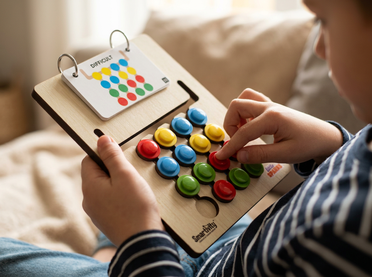 Montessori Puzzle Color Matching Toy | 3-6 years | Travel Friendly