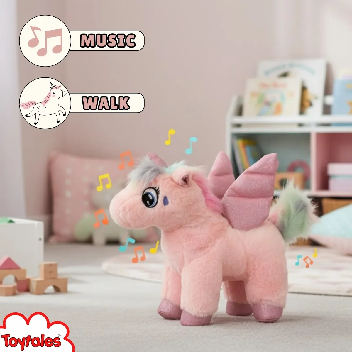 Remote Control Unicorn Musical Plush Toy