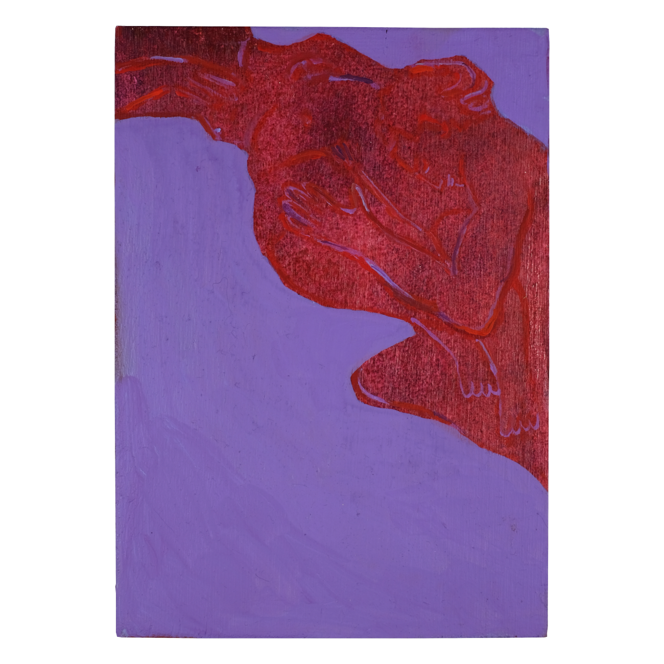 des mains tendres (baiser sur la cuisse)_acrylique et crayon pastel sur bois_20x14cm_2026_web_carre.png
