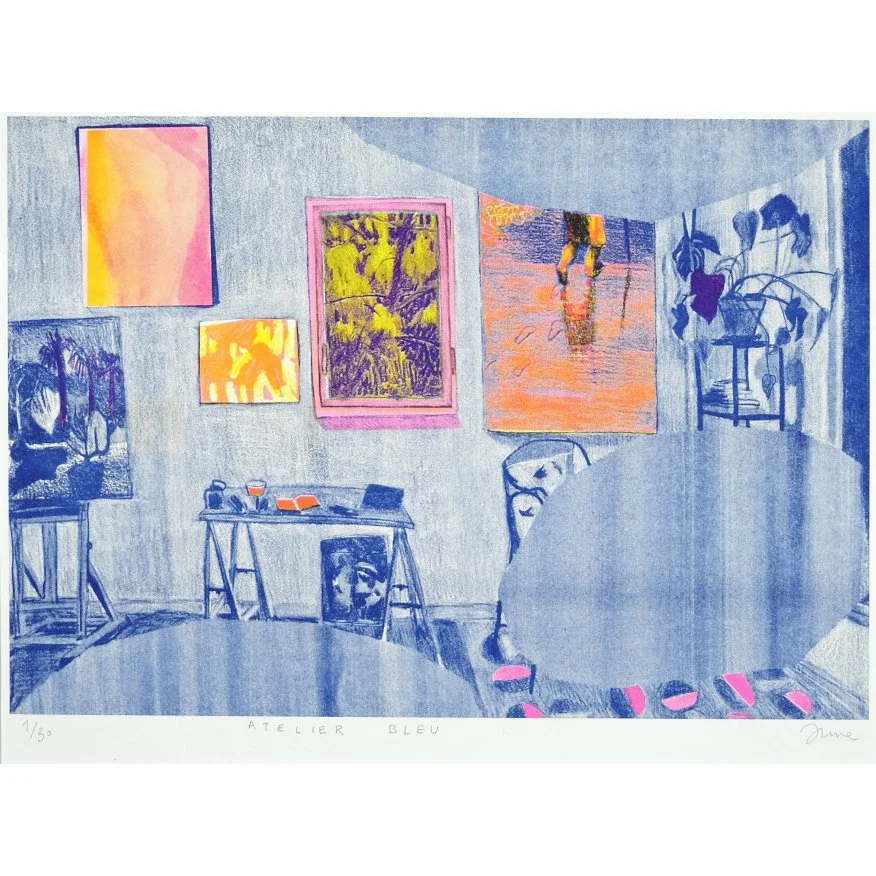 Atelier bleu