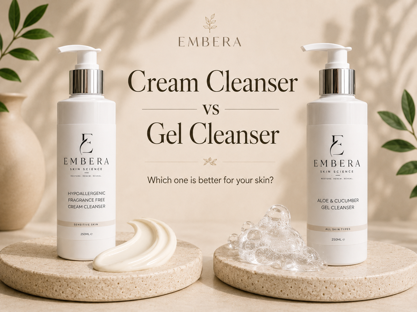 Cream Cleanser vs Foaming Cleanser: Which One Is Better for Your Skin?   