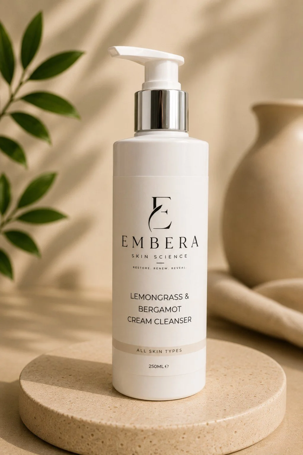 Lemongrass & Bergamont Cream Cleanser 250ml