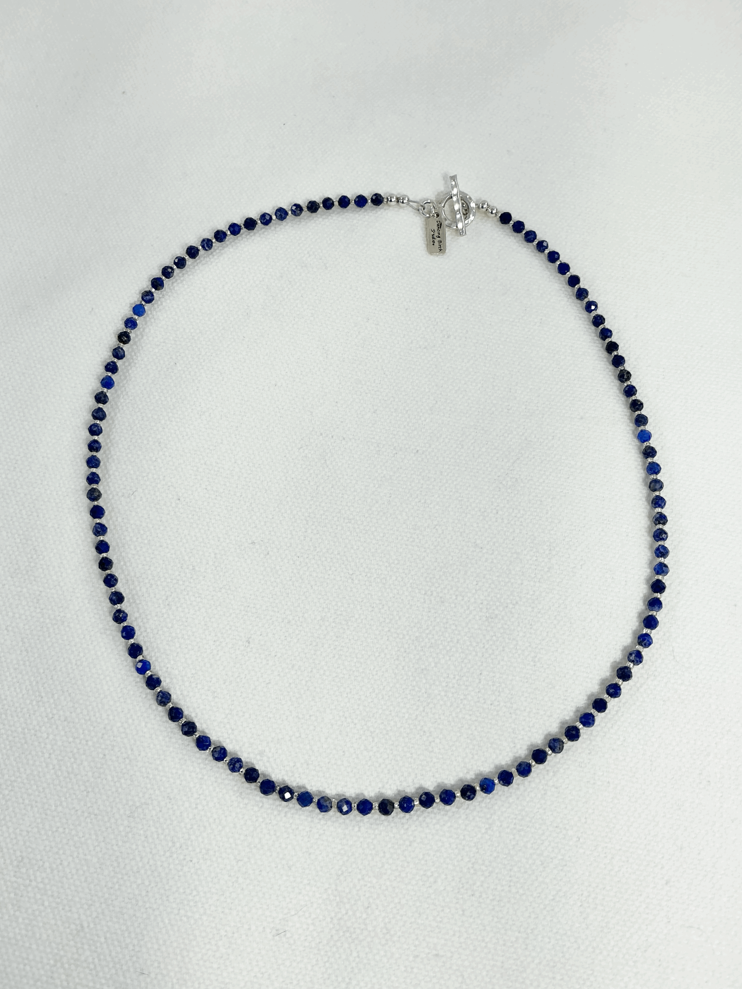 Dancing Birch Studios Necklace - lapis lazuli short