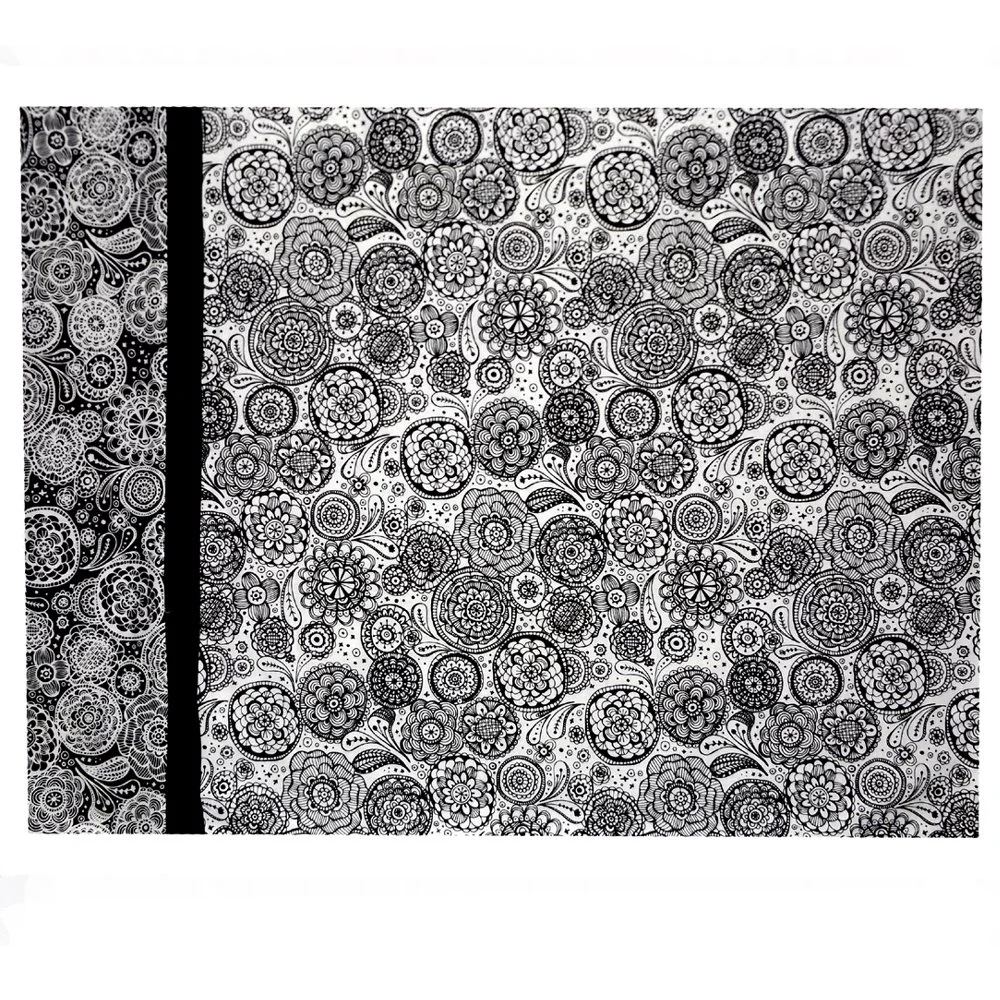 PC112WHITEONBLACKFLORAL MEDALLIONSPILLOWCASE.jpg
