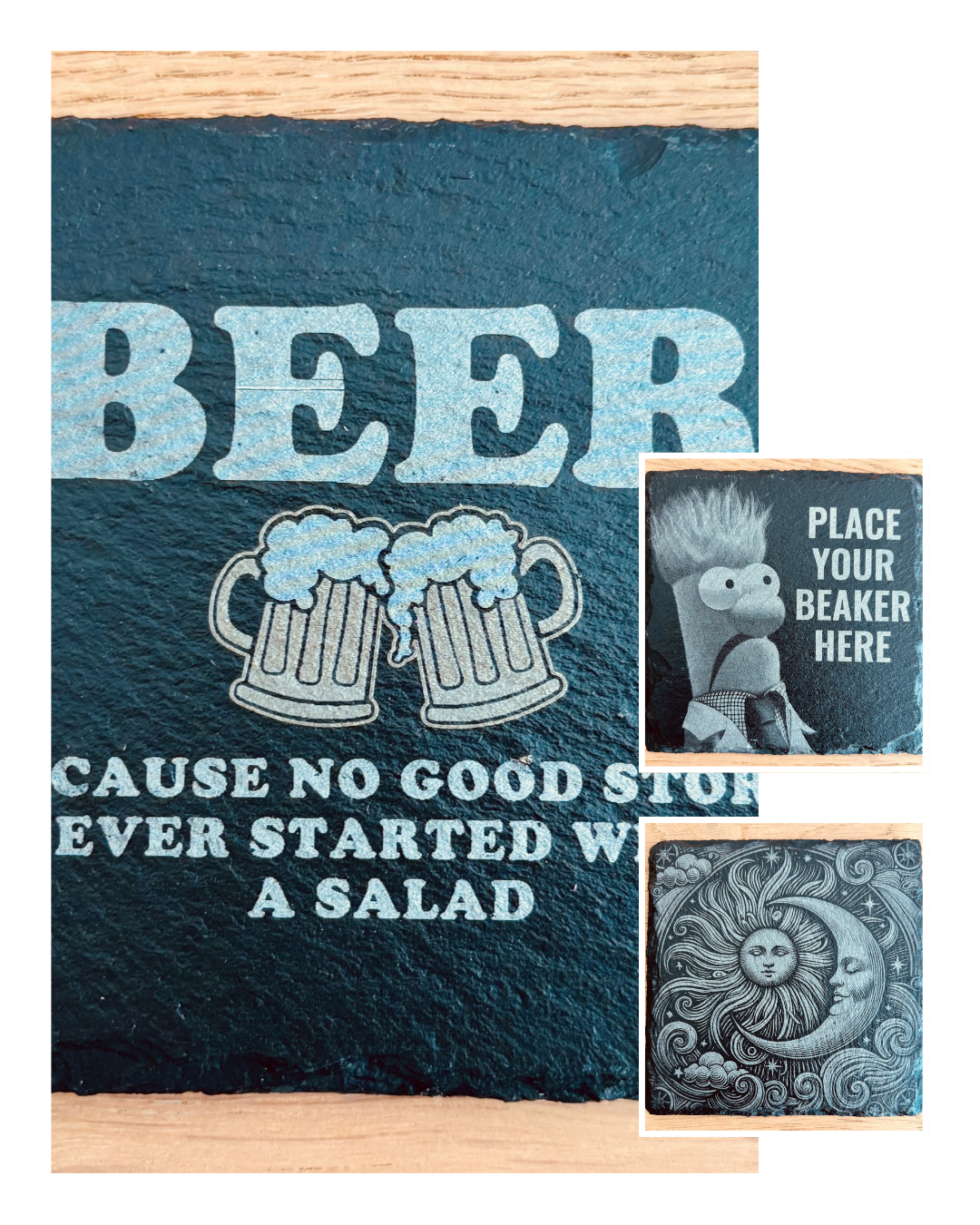 Wavelength Antiques Fun Coasters