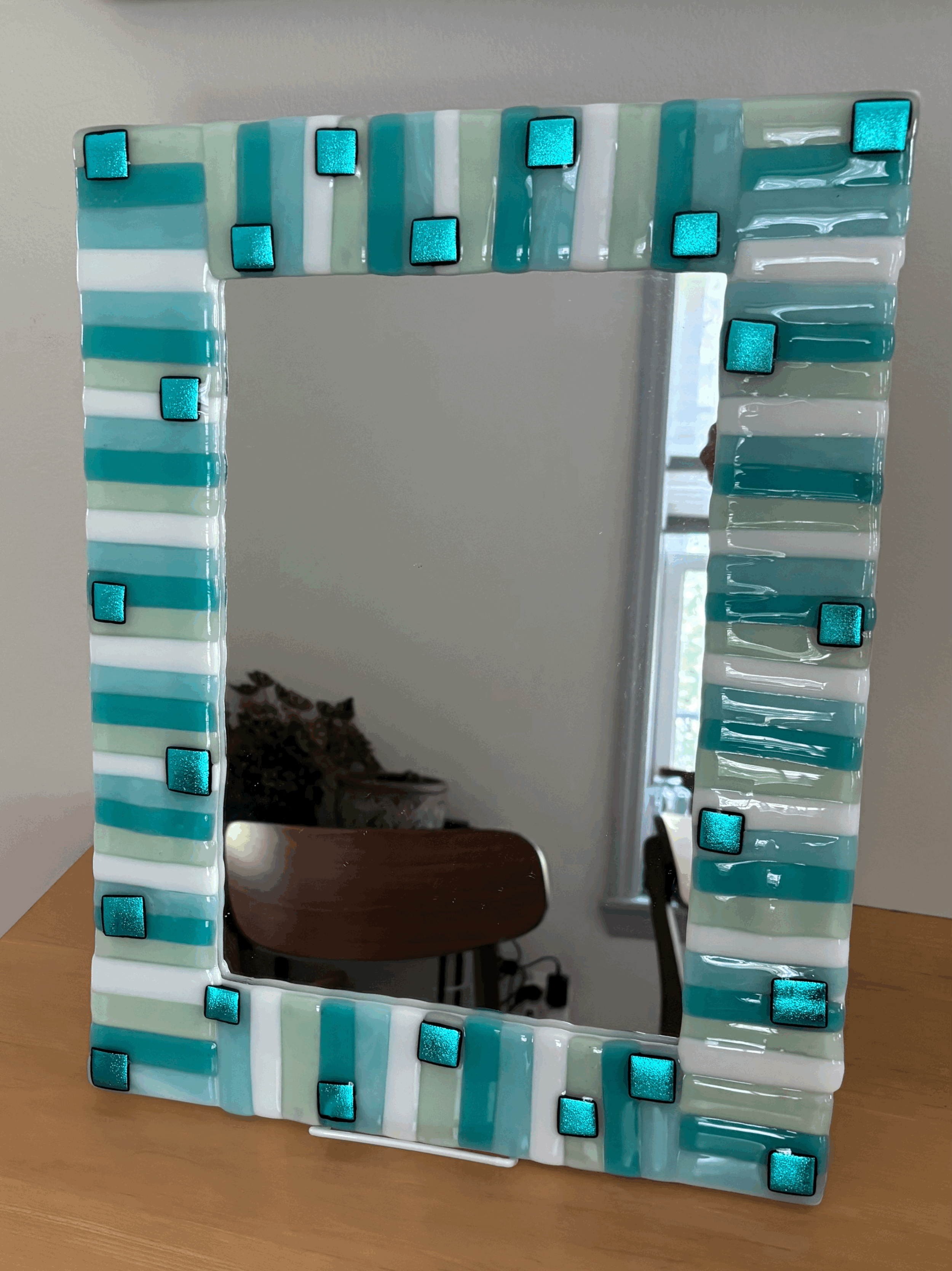 Suzanne Luntz Glass Mirror