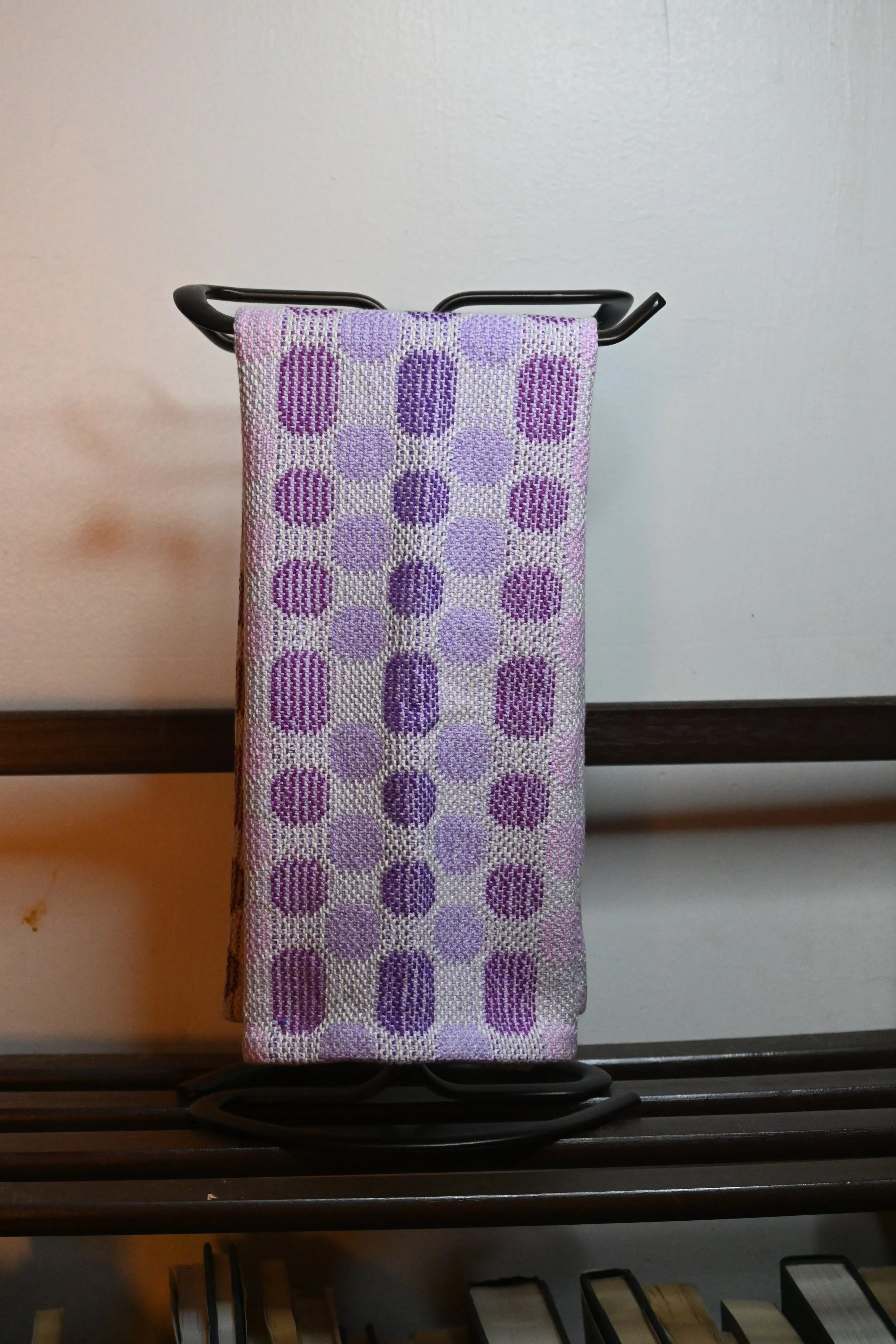 circle tea towel purples lavender.jpg