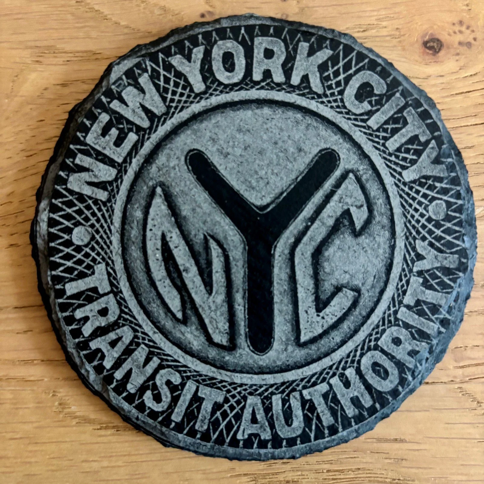 NYC Subway Token Coaster.jpg