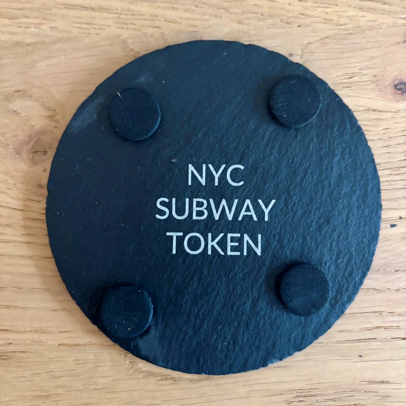 NYC Subway Token Coaster - Back.jpg