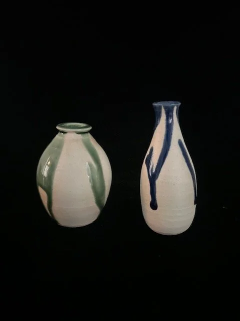 Tiny Bud Vases, GR & BL#24&25.jpeg