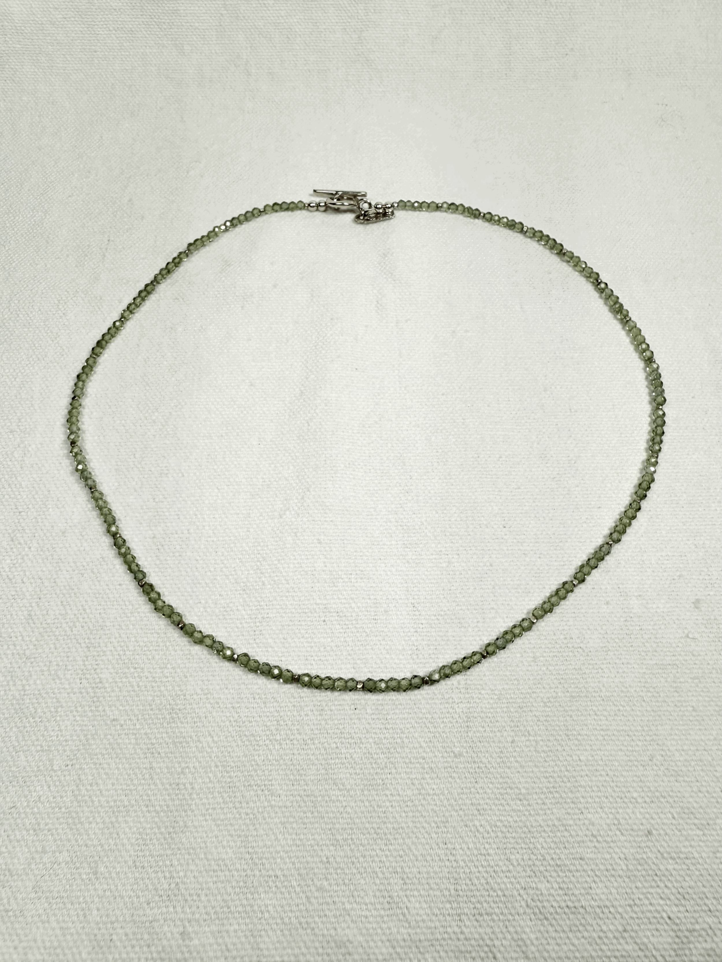 Dancing Birch Studios Necklace - prasiolite short