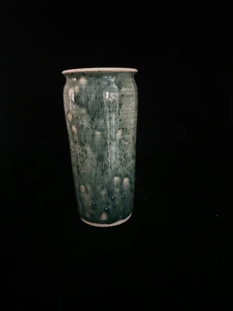 Small Vase with Ocean glaze#27.jpeg