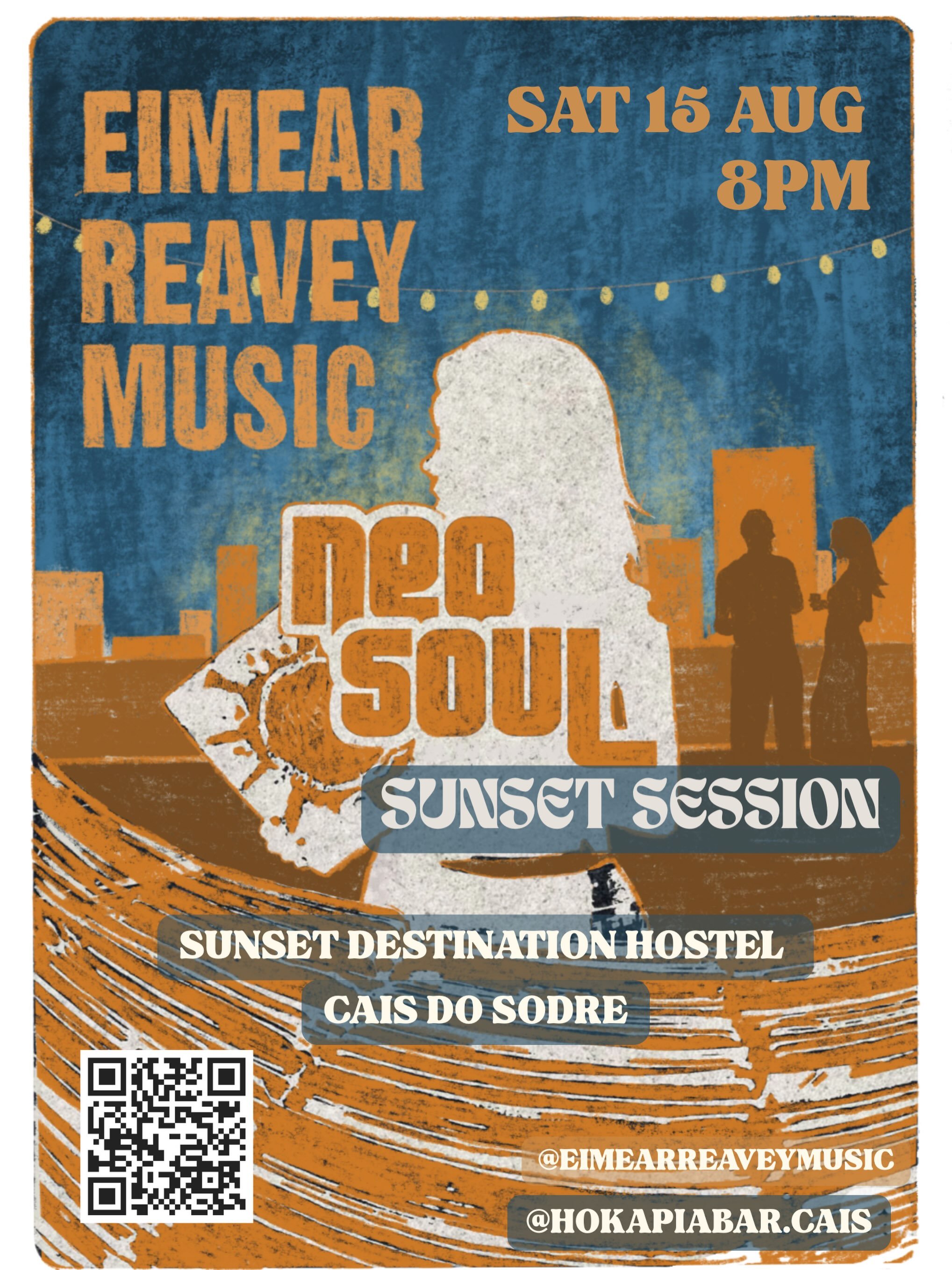 SATURDAY 15TH AUGUST🌞

Join us at Sunset Destination Hostel @hokapiabar.cais for an evening of Neo-Soul 🌅 

Tickets linked in bio🙈
