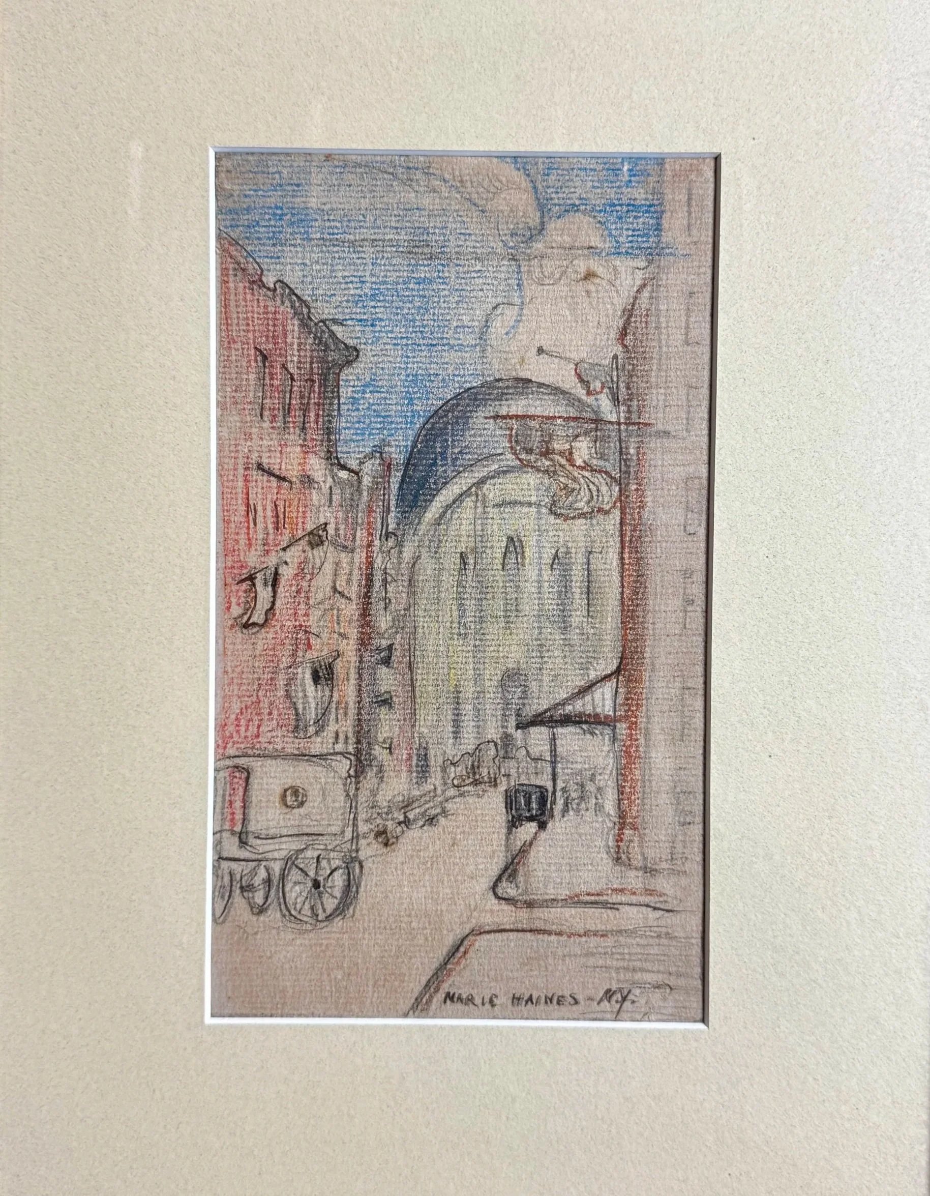 Washington Square, New York, Marie Haines