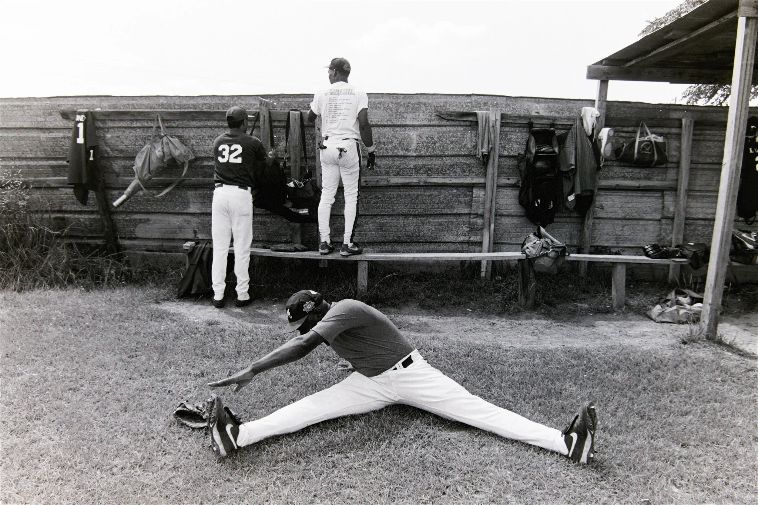 T Dog Stretching II, circa 1997-1998