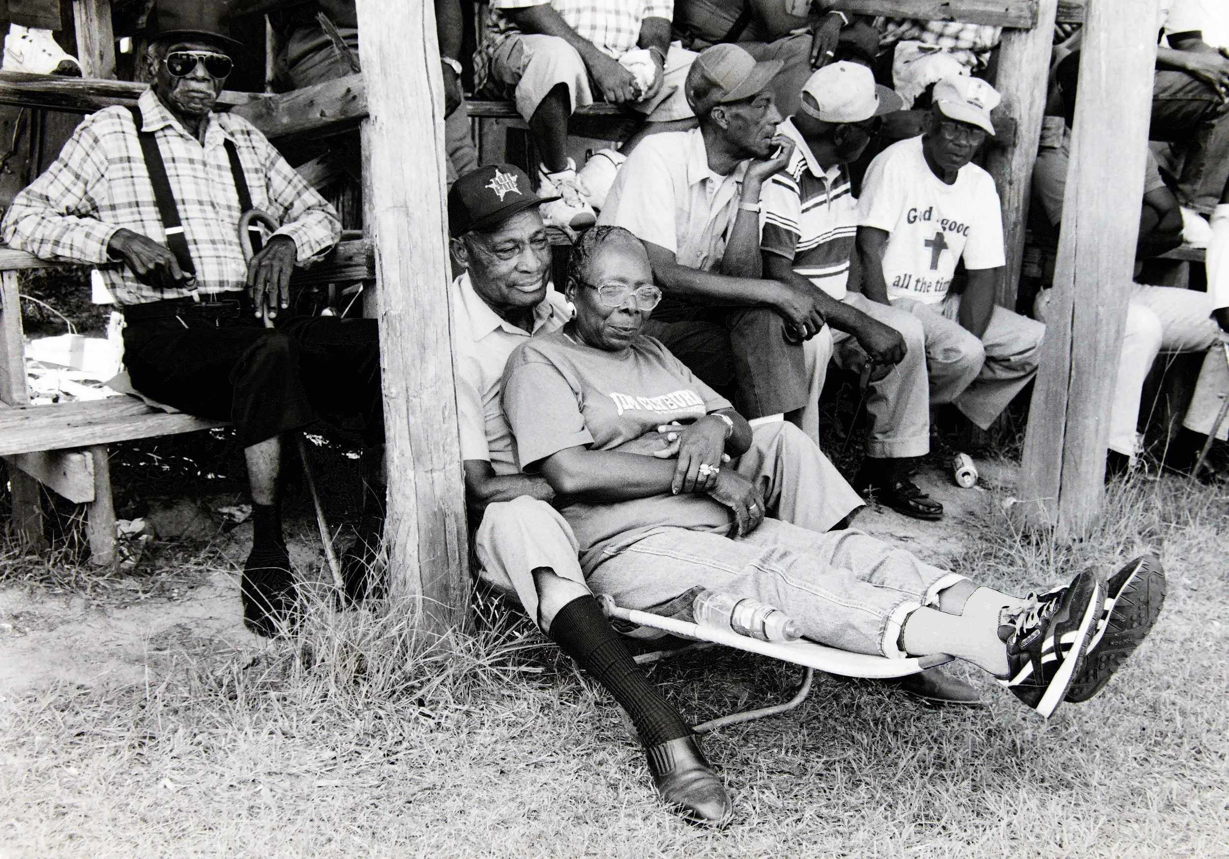 Couple In Stands