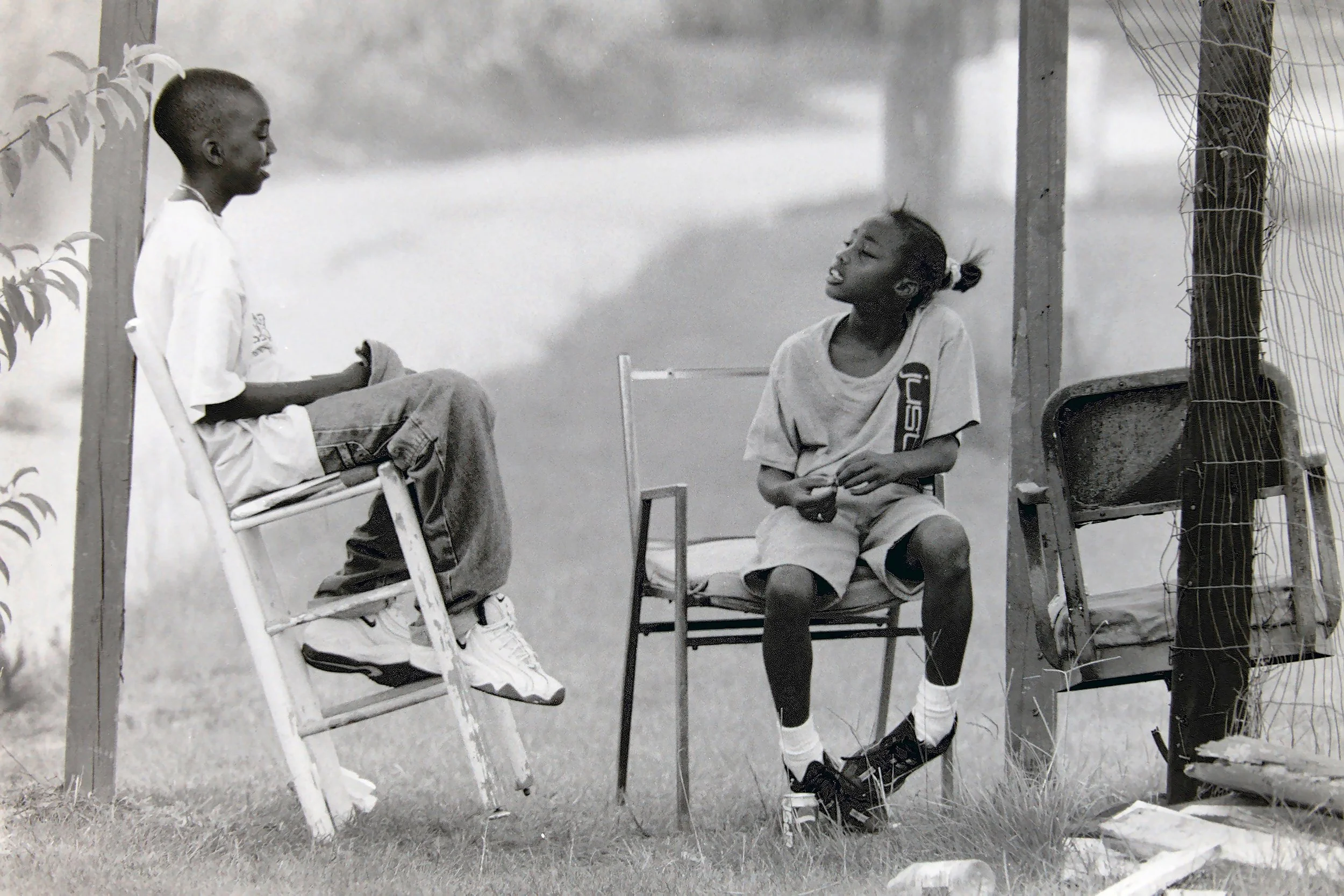 Kids At Game, circa 1997-1998