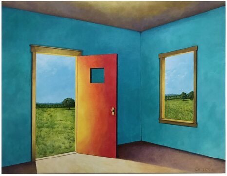 Is A Room Really Empty When Music Fills The Air?, William E. Young, Currently On Exhibition 