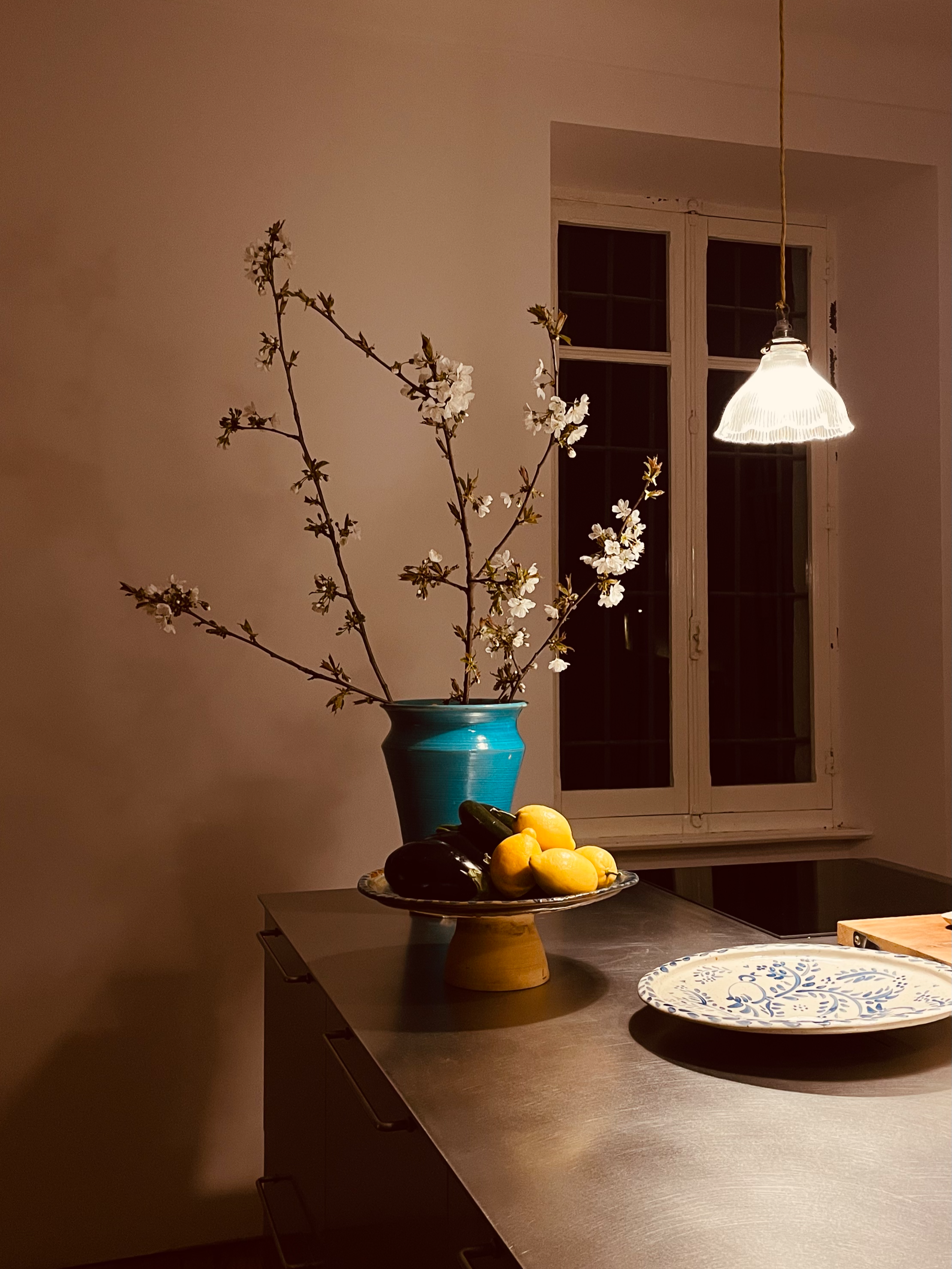 Country kitchen details at Villa Oberti, a charming private villa near Mondovì and the Langhe in Piedmont