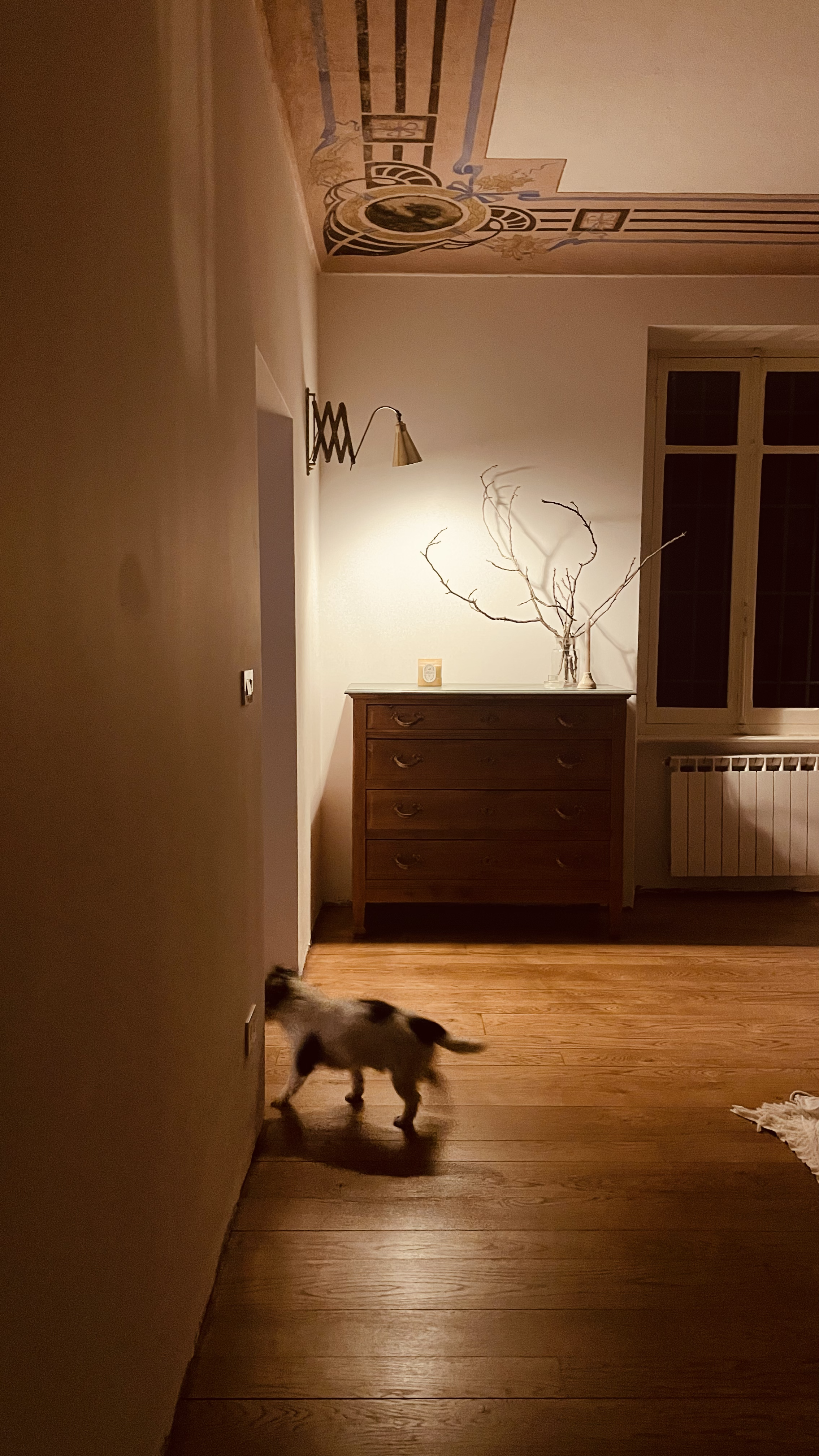 Intimate living and dining space at Villa Oberti, a charming countryside villa near Mondovì and the Langhe