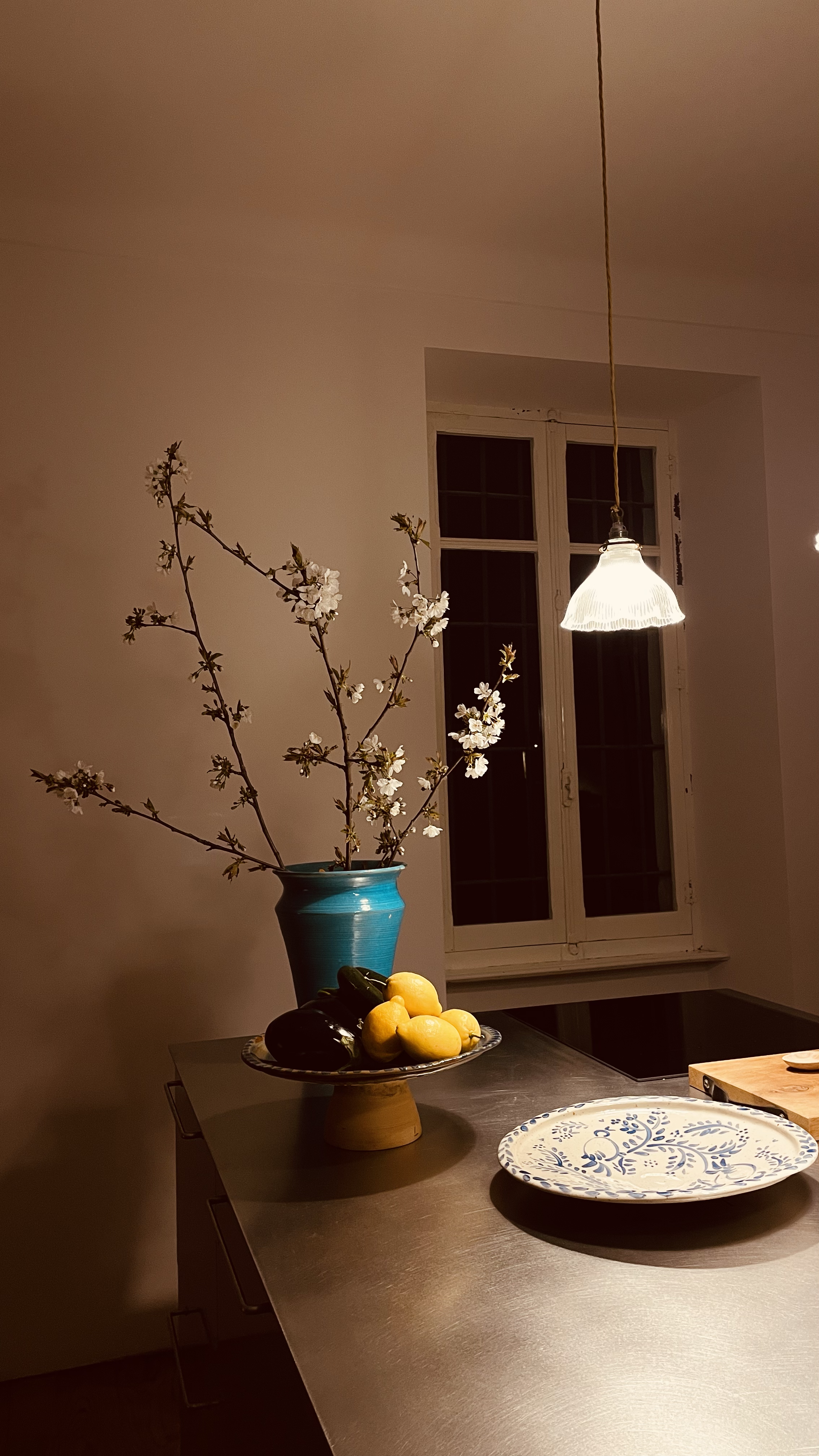Contemporary kitchen and original country details at Villa Oberti, a private historic villa in the Piedmont countryside