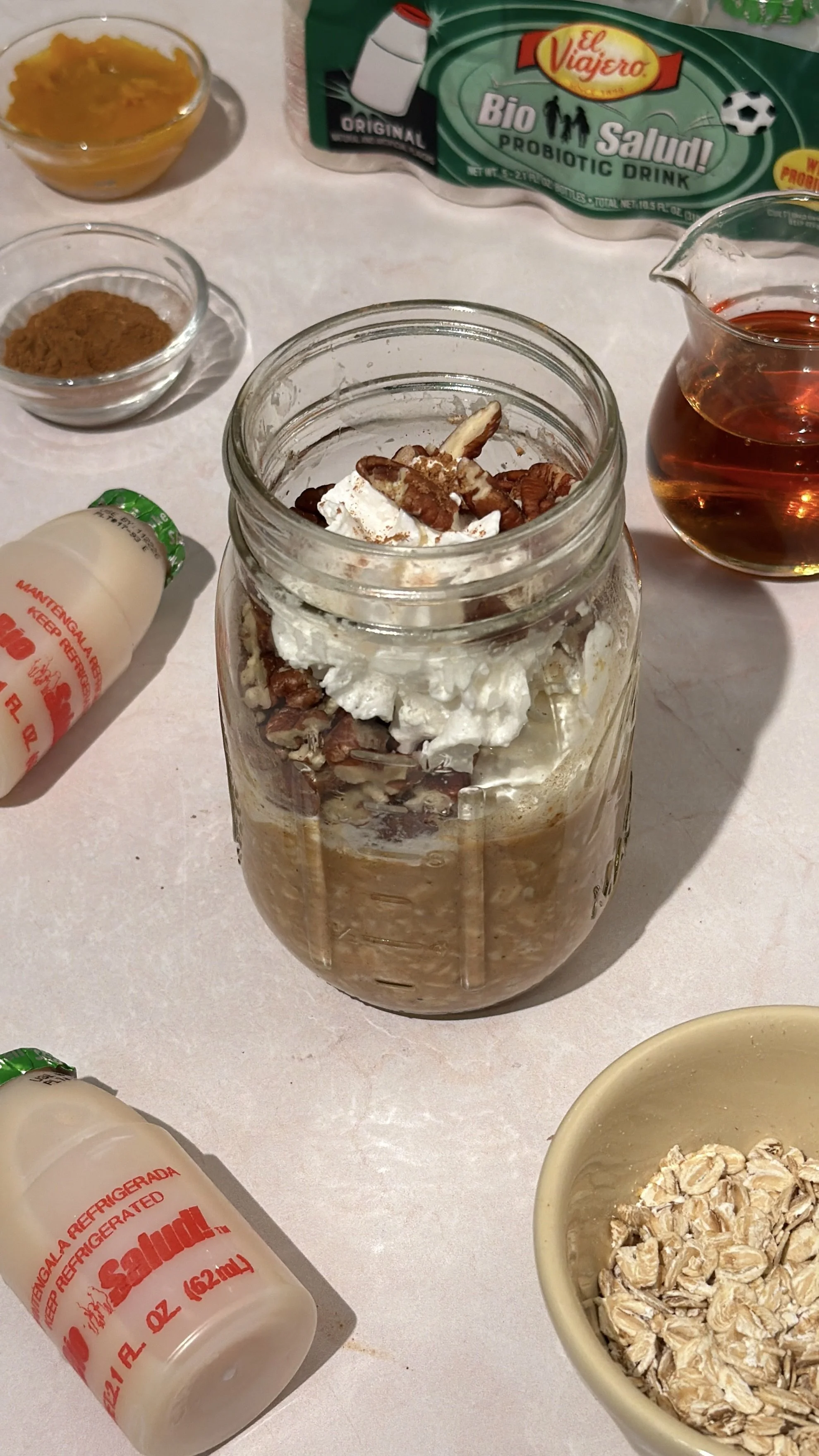 Pumpkin Overnight Oats