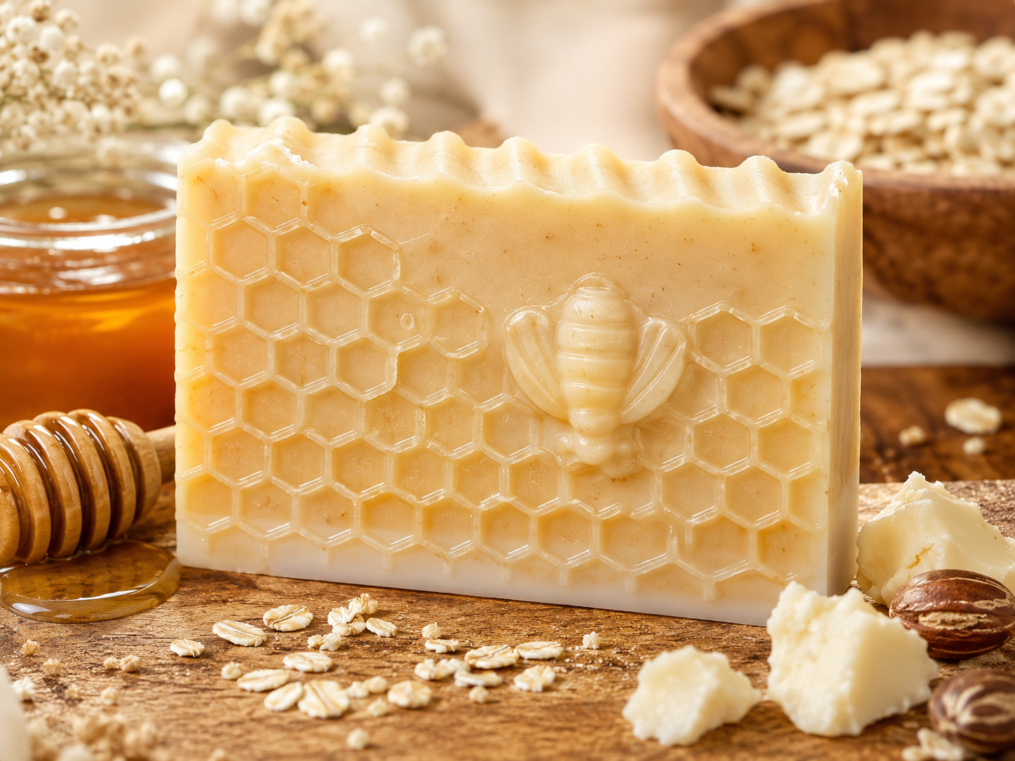 Honey & Oatmeal Soap Bar