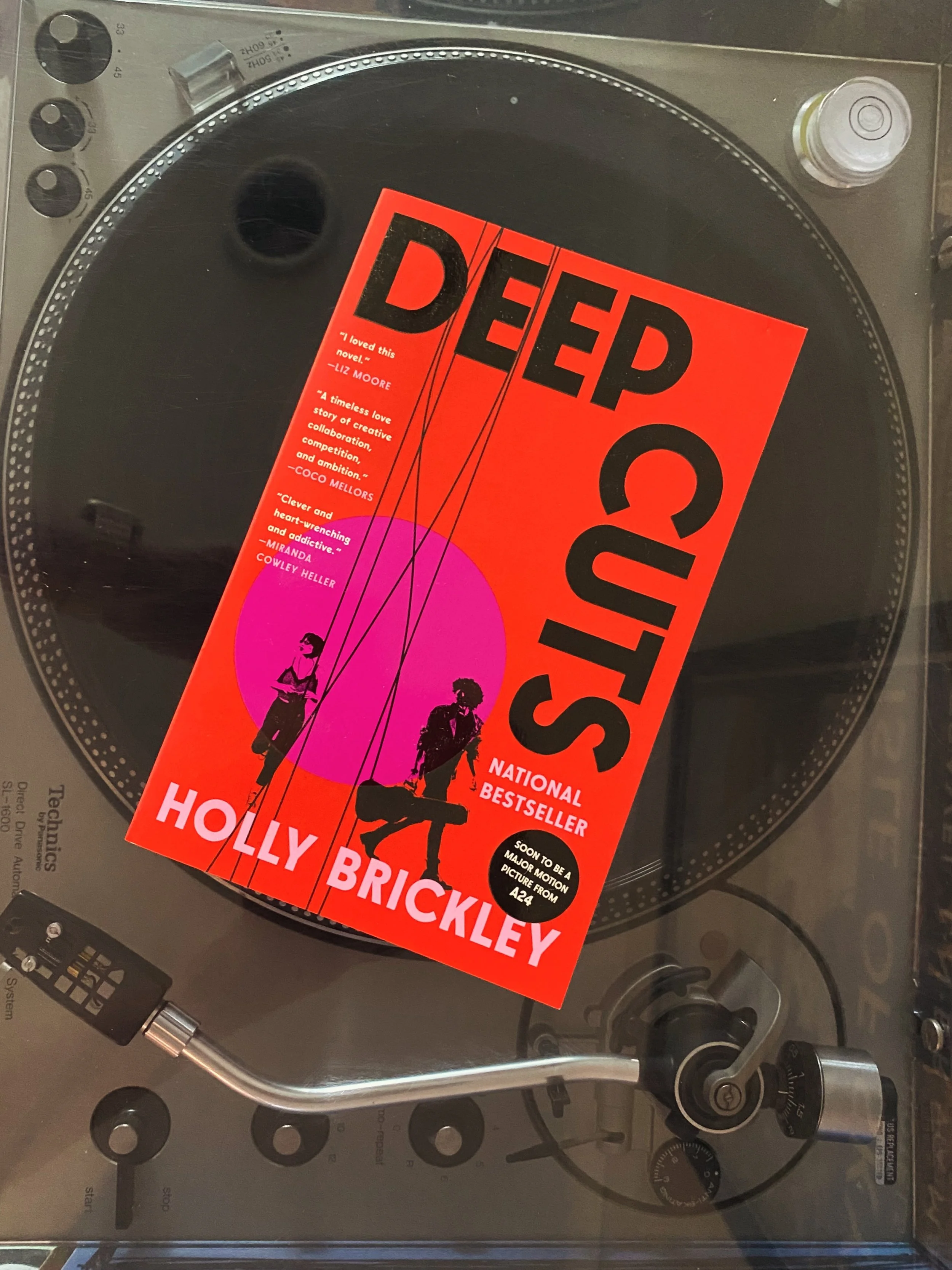 I&rsquo;ve DNF&rsquo;d so many music themed books. It always feels like something is missing. Deep Cuts finally hit the mark.

I read it on a spring vacation and it&rsquo;s stayed one of my favorites all year. Just got my hands on a print copy to add