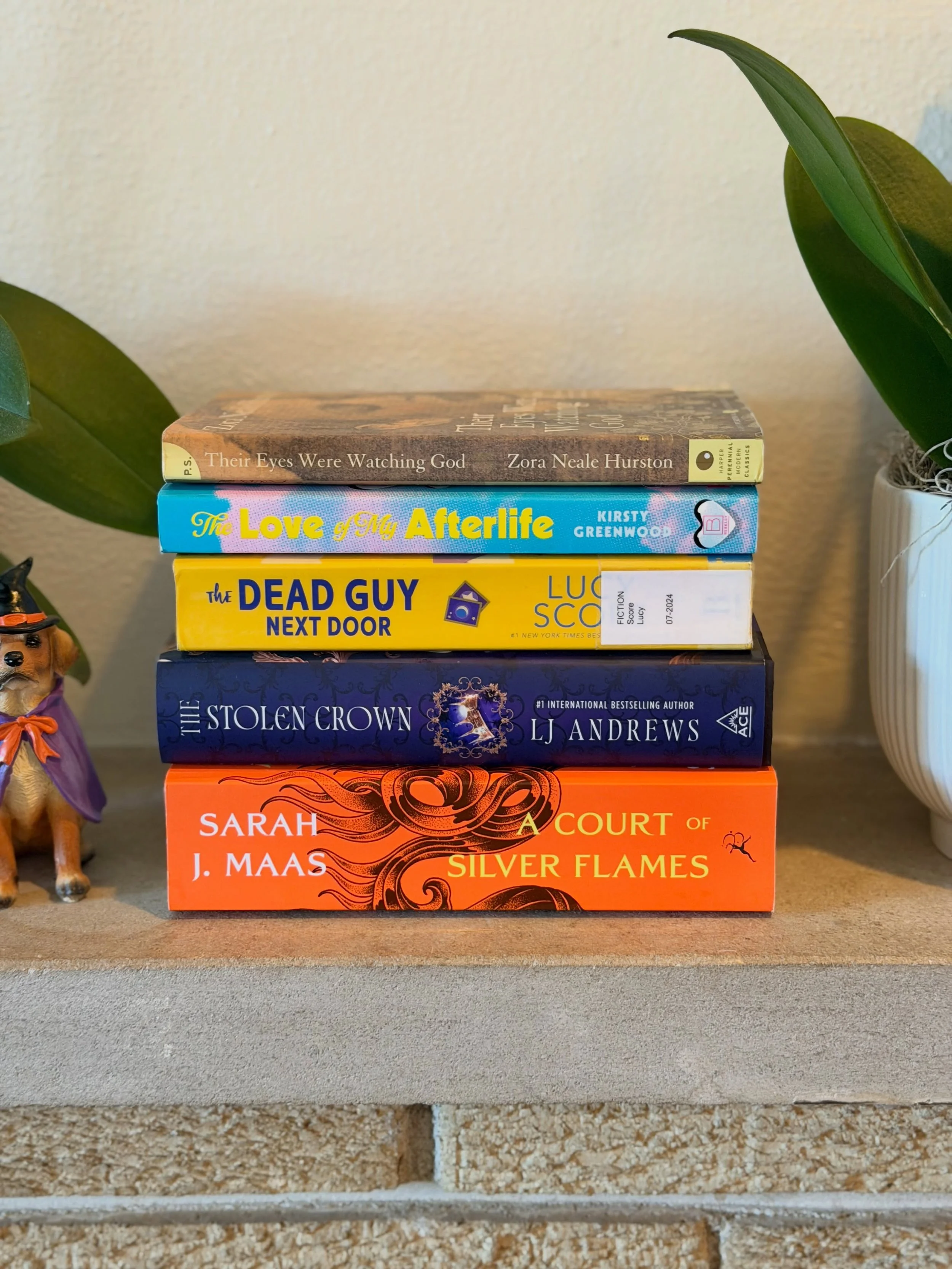 As usual I&rsquo;m a little delusional when it comes to my monthly TBR 😆 What&rsquo;s everyone reading this month?

📚 This month&rsquo;s lineup:
Their Eyes Were Watching God by Zora Neale Hurston
The Love of My Afterlife by Kirsty Greenwood
The Dea