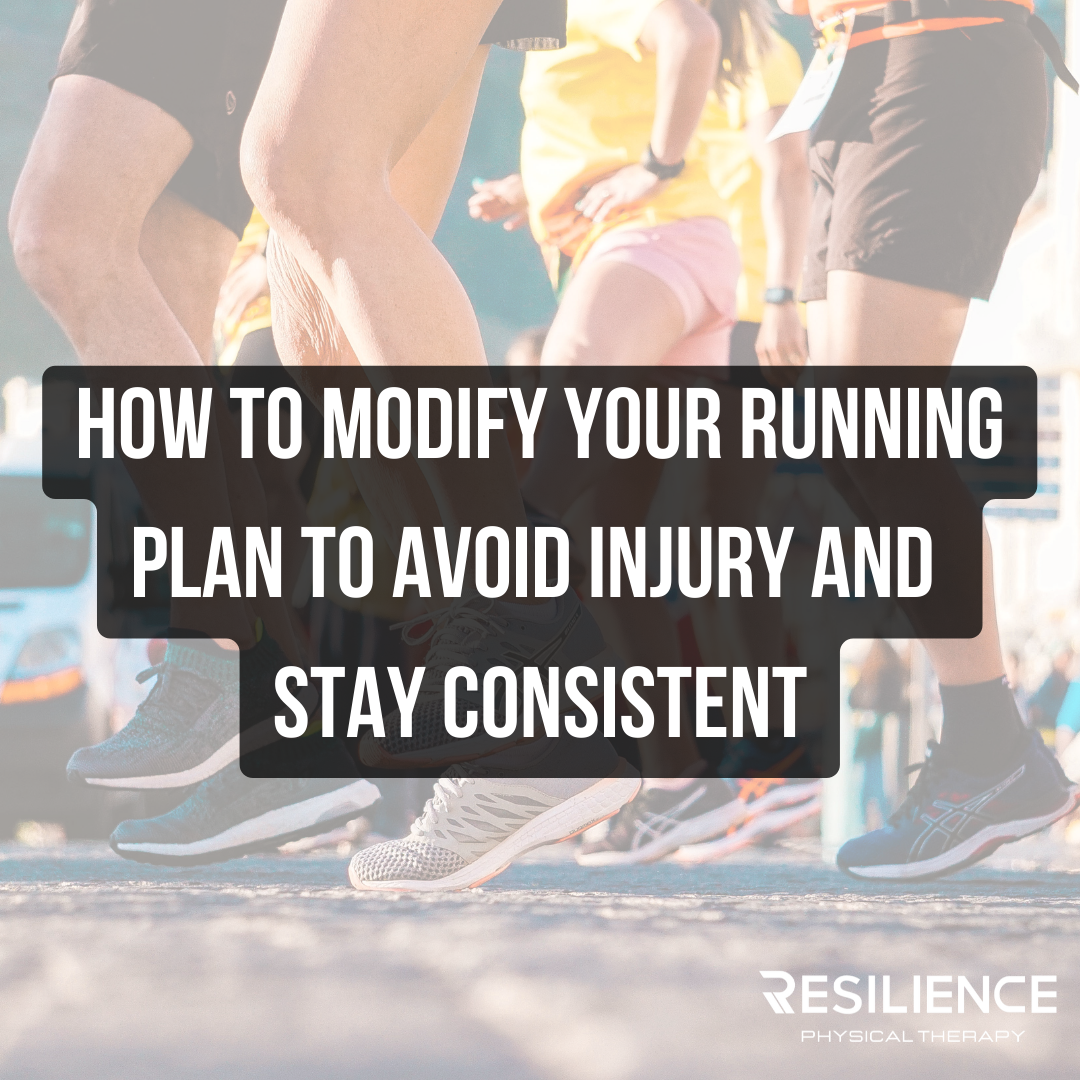 How To Modify Your Running Plan To Avoid Injury And Stay Consistent