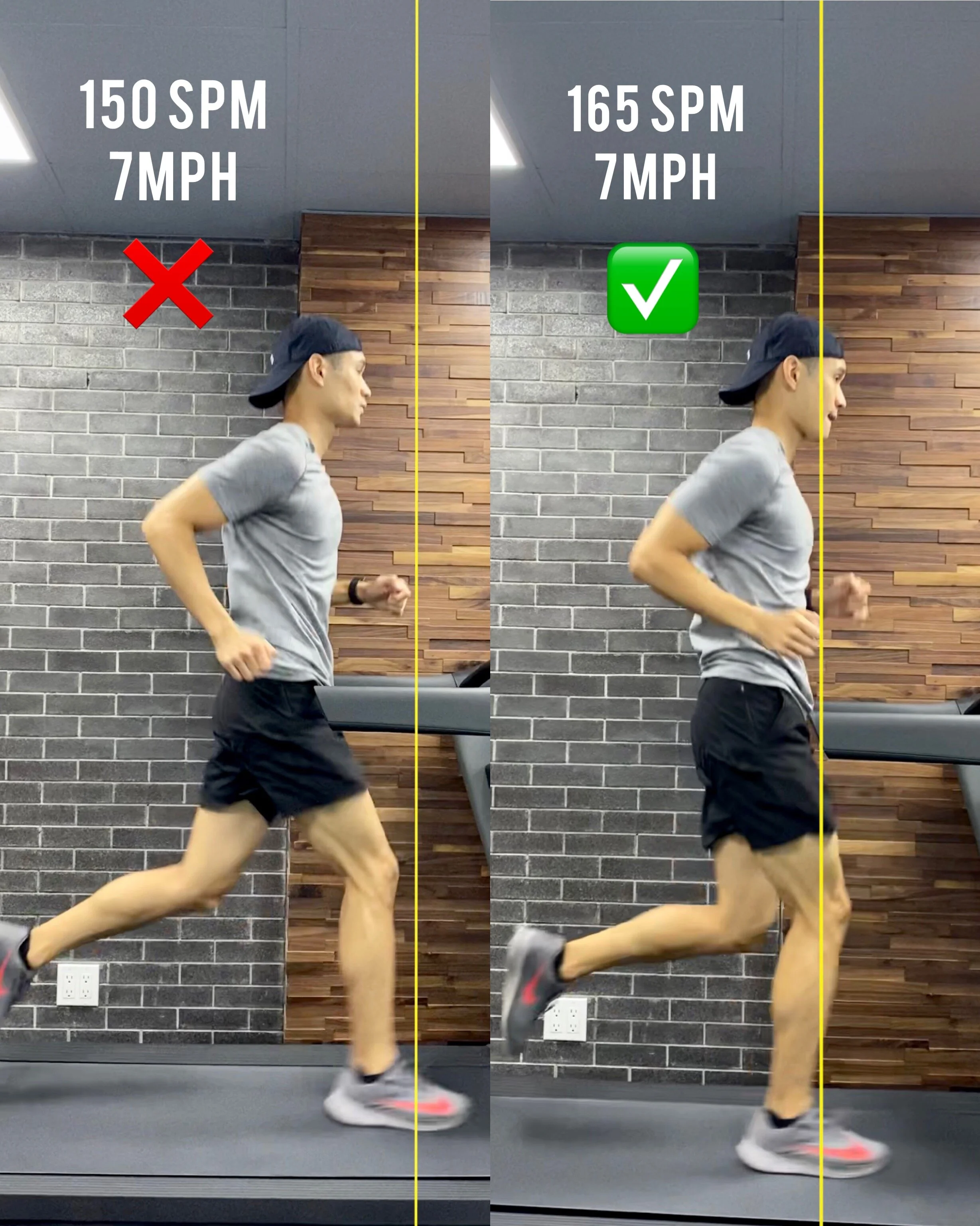 Improve Your Running Efficiency: Increasing Step rate to prevent Over-striding