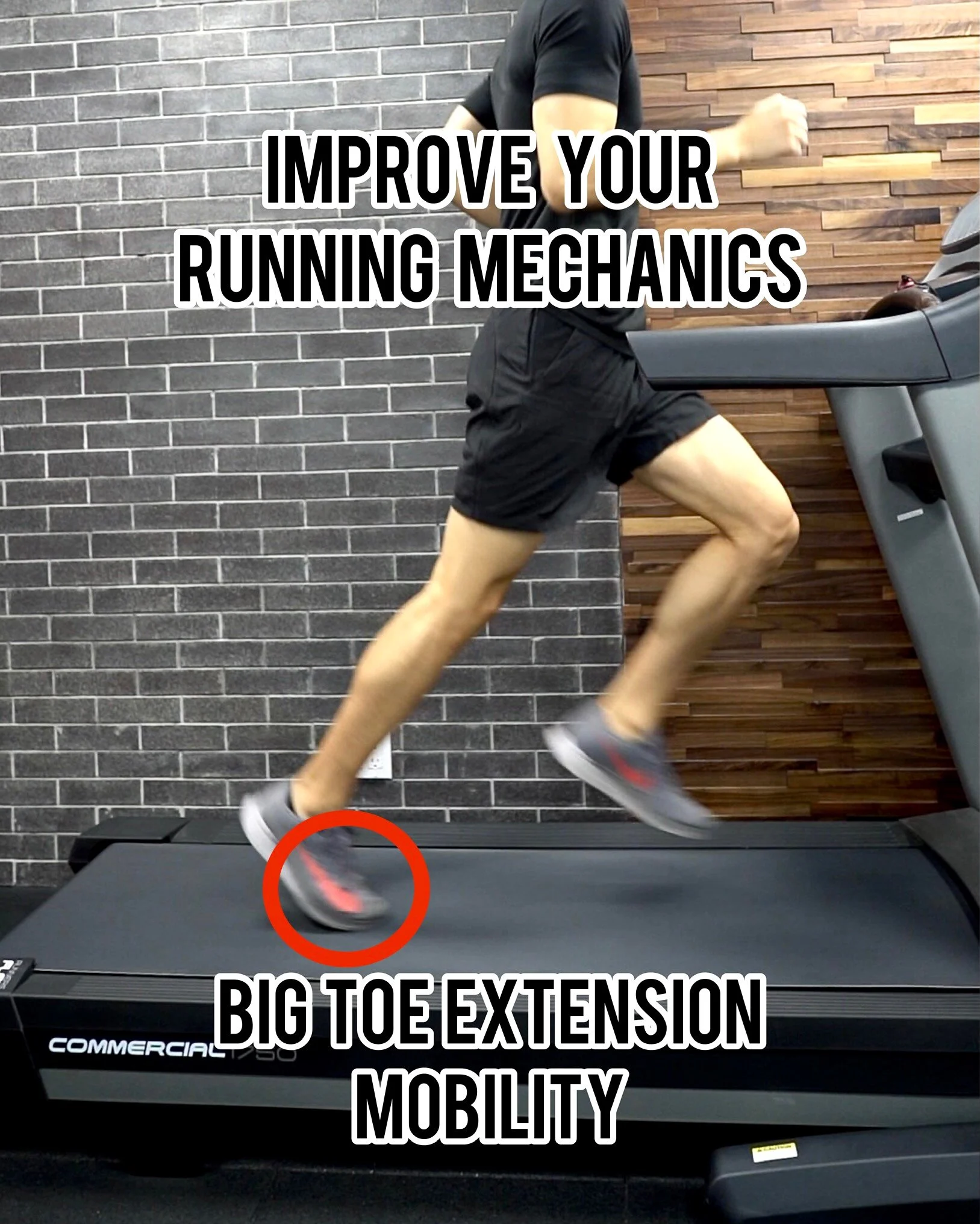 Improve Your Running Mechanics: Big Toe Extension Mobility