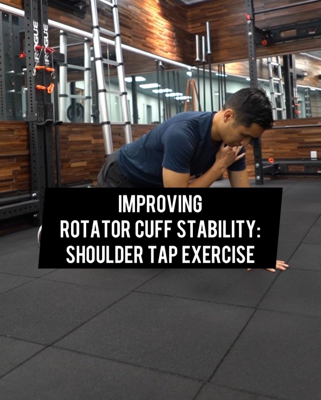 Improving Rotator Cuff Stability: Shoulder Taps