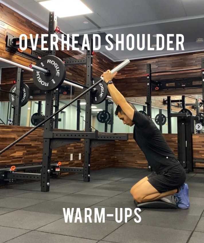 Overhead Shoulder Warm-Up Exercises