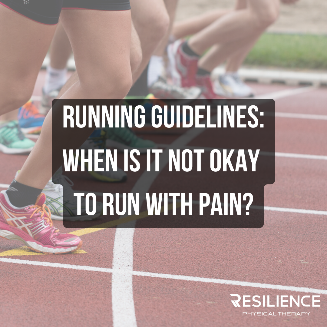 When Is It Not Okay To Run With Pain?