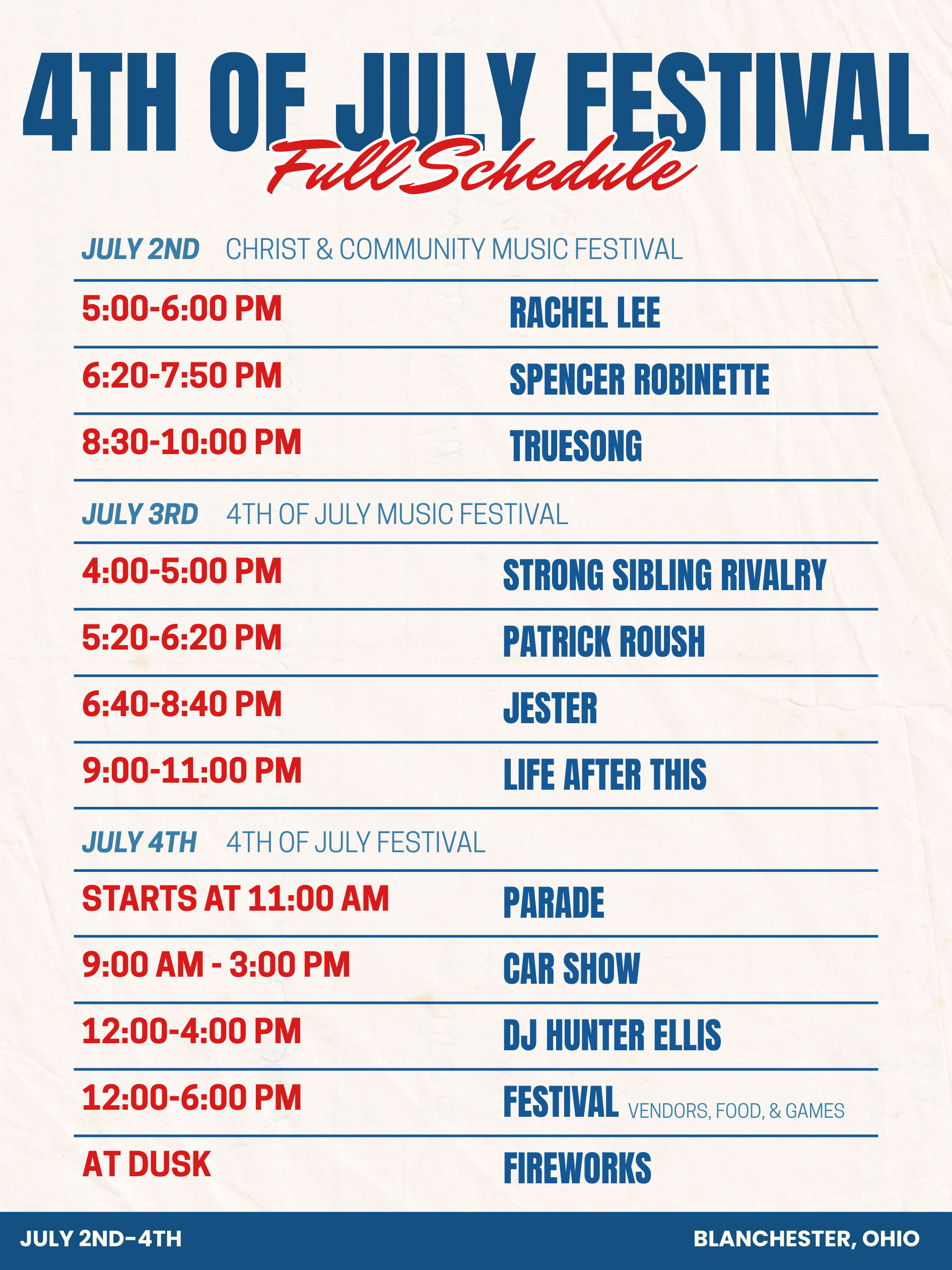 4th of July graphic