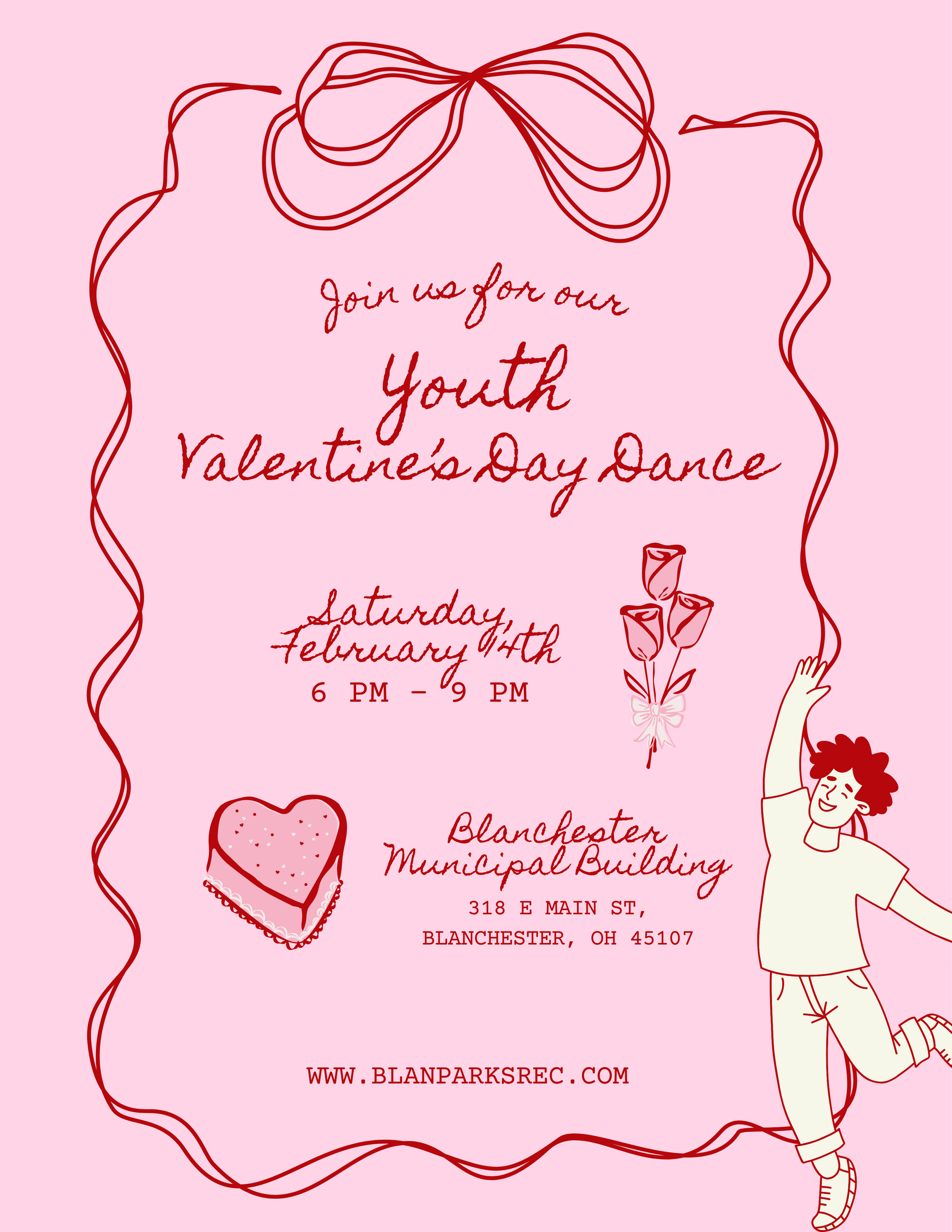 Valentines Day Dance Graphic
