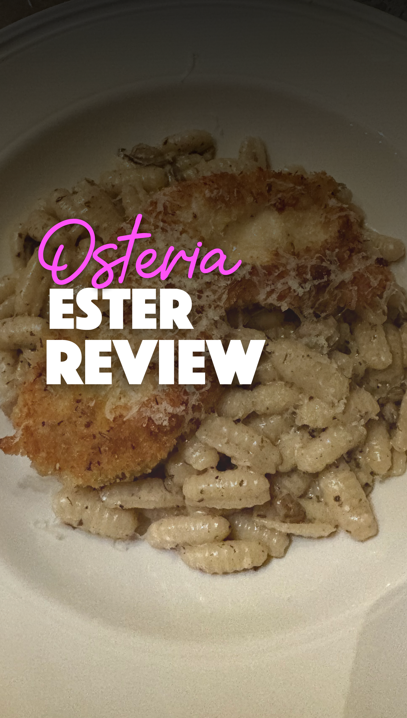 Osteria Ester Review