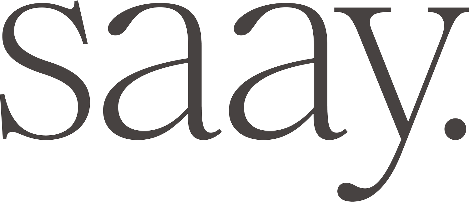 saay. | Brand. Experience. Story.