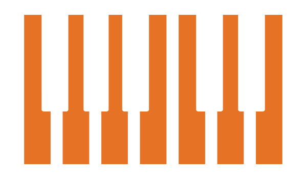 Piano keys