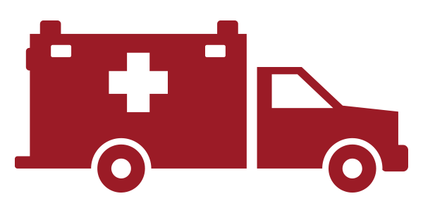 An ambulance