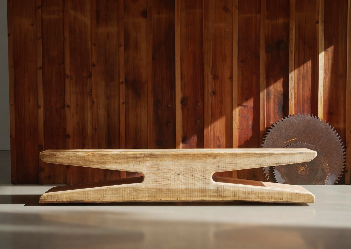 The Anvil in Finished Form Showcased in the Gallery (Viewed from The Anvil's Finished Side)