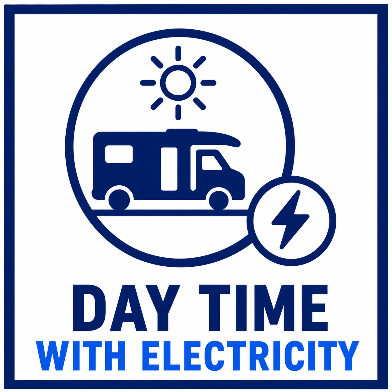 Daytime with electricity
