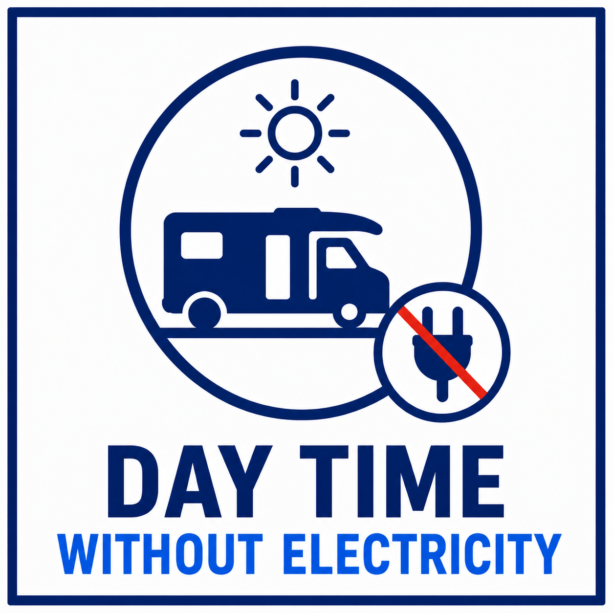 Daytime without electricity