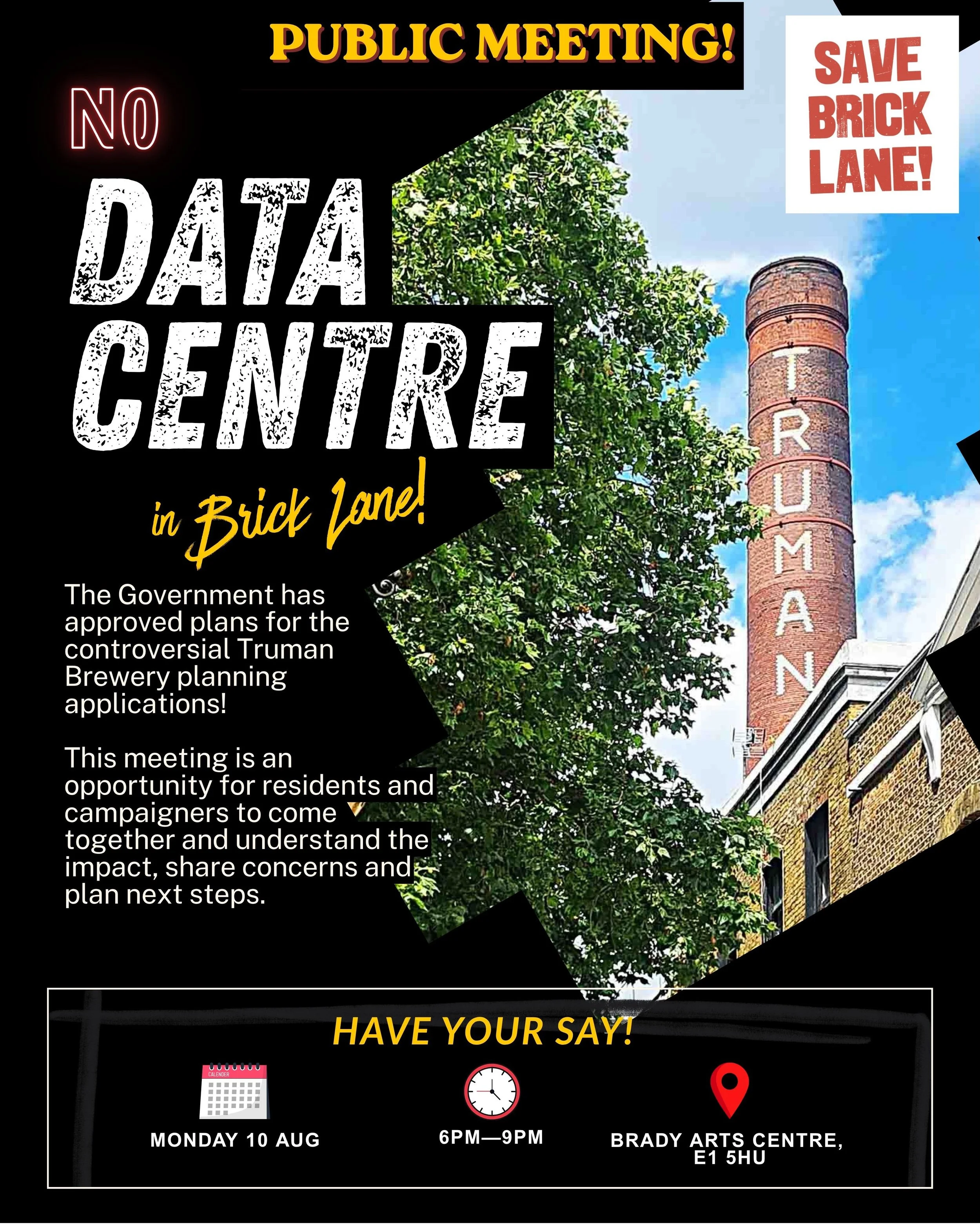 Save Brick Lane Campaign Public Meeting