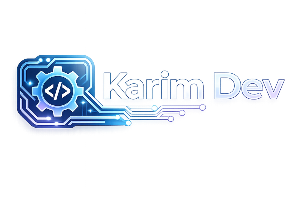 "Karim Dev" Logo